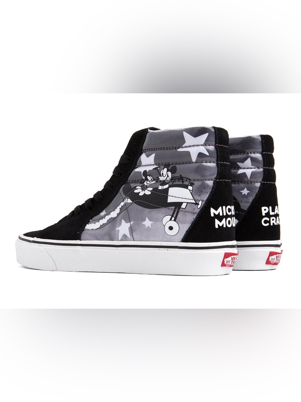 Vans X Disney Sk8-Hi Men’s Plane Crazy Mickey Mouse Skate Shoes Size US 8.5